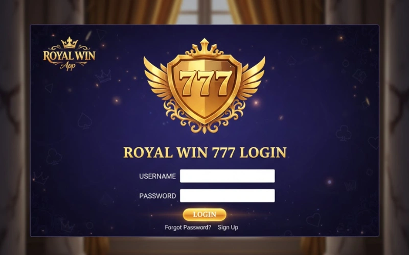royal win 777 login at RoyalWin App image